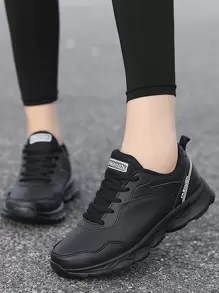 Zapatos deportivos de mujeres - Negro - Ver 1
