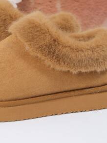 Women's Fashion Snow Boots For Winter - Camel - View 3
