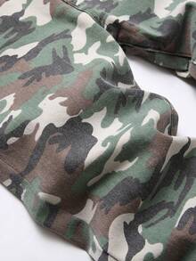 Tween Boy 休闲迷彩印花牛仔裤 - 彩色 - 查看 3