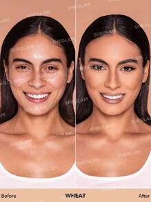 SHEGLAM Complexion Pro 持久透氣霧麵粉底液 Sample-Wheat Matte 防汗粉底液 控油全面遮瑕無孔遮瑕防水無瑕不褪色輕薄液體粉底液 品牌 美容 化妝 化妝品 適合女性與女孩 完美搭配夏季春季 Y2K 時尚 流行 生日 母親節禮物 假期 派對準備就緒 最佳顏色 - Wheat - 查看 2