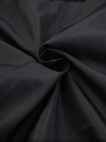 Chica preadolescente Cazadora PU - Negro - Ver 3