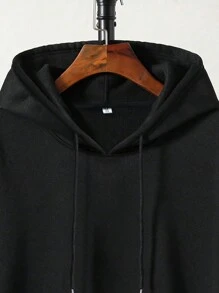 Manfinity EMRG Men's Hooded Sweatshirt - Black - View 3
