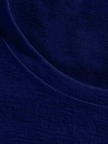 Hombres Camiseta con estampado de Navidad - Azul Marino - Ver 3