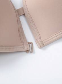 3pcs Solid Wireless Bra - Multicolor - View 4