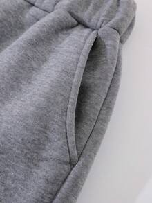 Tween Boy 3pcs Flap Pocket Side Sweatpants - Multicolor - View 3