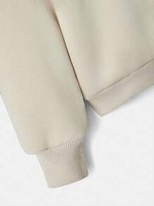 RueChic Boys 2pcs Letter Graphic Thermal Hoodie - Multicolor - View 3