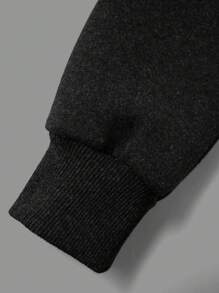 RueChic Teen Girls Two Tone Wrap Hem Hoodie - Multicolor - View 5