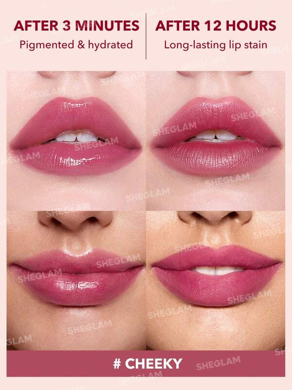 SHEGLAM Take A Hint Lip TintCheeky Color Changing Long Lasting Lip