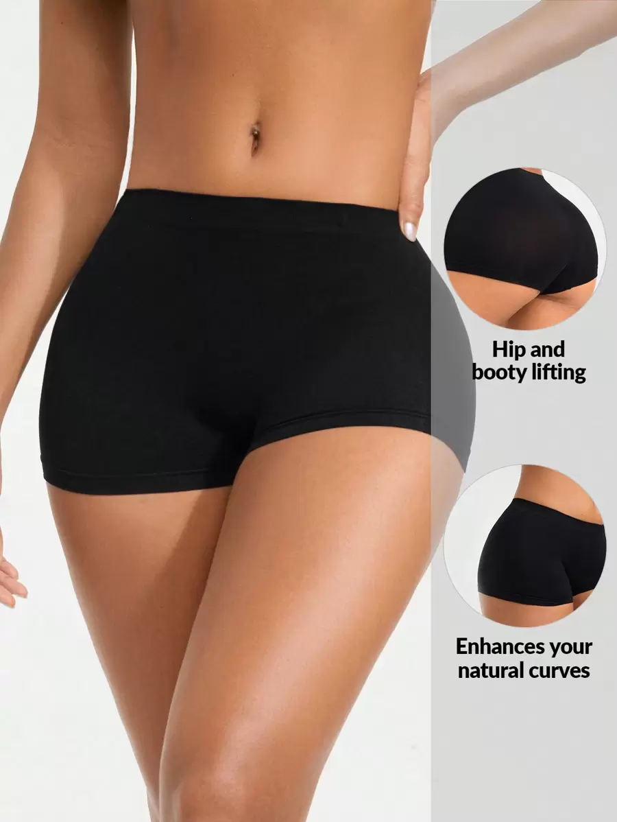 SHEIN Shape Shorts de fajas unicolor