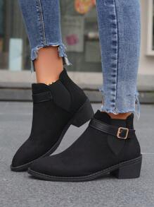 Của phụ nữ Giày ống Ankle Và Giày bốt ngắn - màu đen - Xem 5