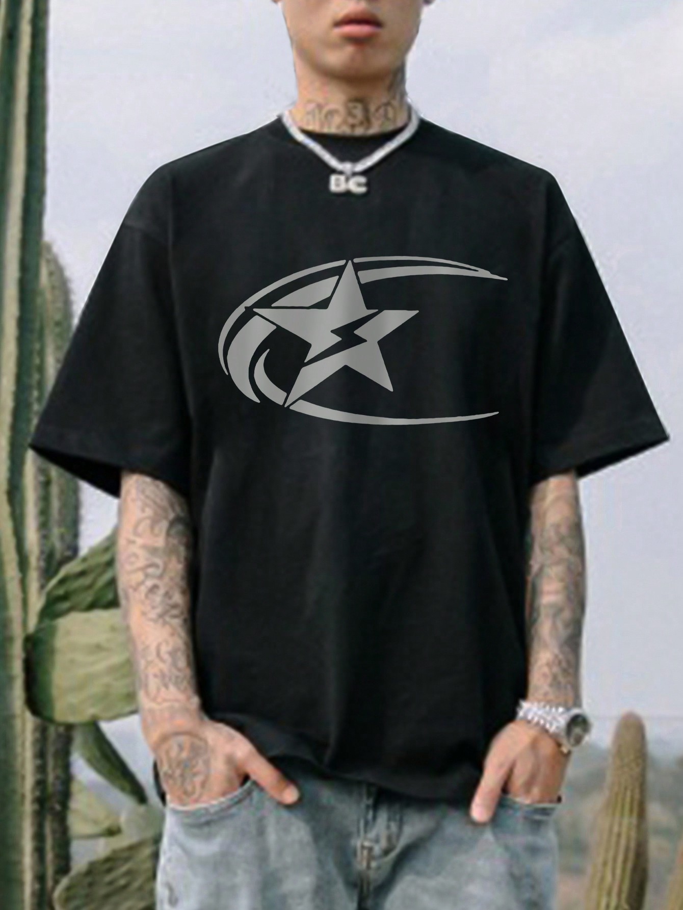 Men's Casual Short Sleeve T-Shirt | Premium Fabric | Personalized Graphic Design | Ideal Choice