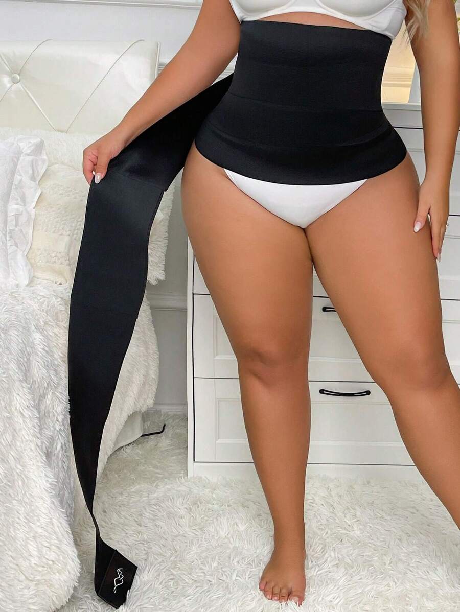 EasyFave Talla grande Cinturón cintura - Negro - Ver 1