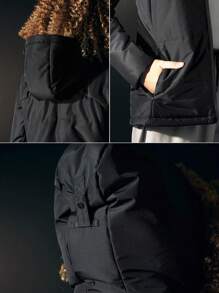 In My Nature 女士棉衣 - 黑色 - 查看 5