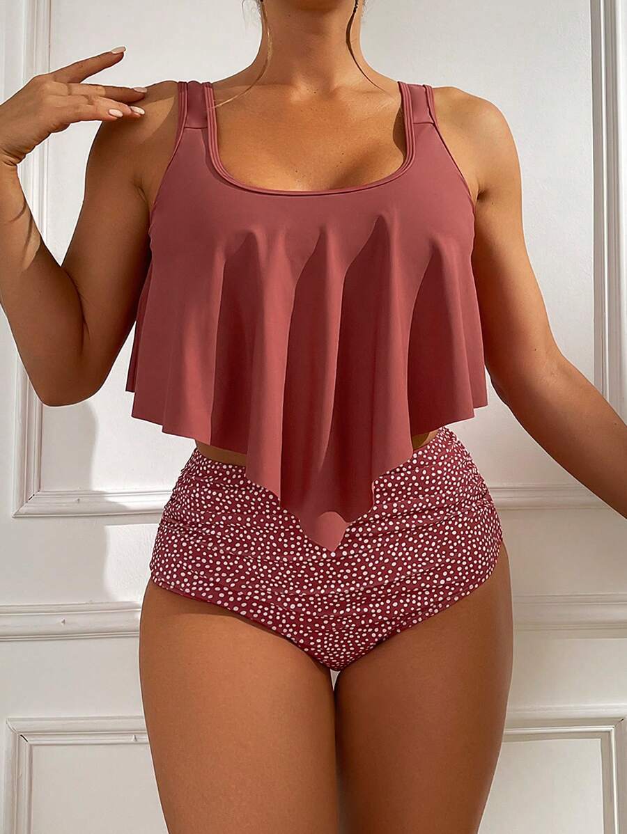 Swim Lushoire Camisole Bikini - Multicolor - View 1