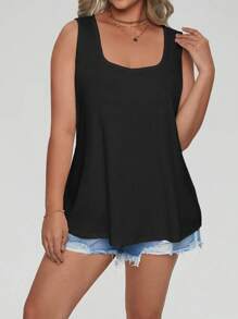 Calvaya Plus Solid Tank Top