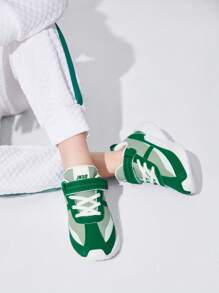 JNSQ 時尚女孩秋冬PU皮革經典運動鞋運動鞋 - 彩色 - 查看 5