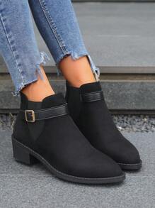 Của phụ nữ Giày ống Ankle Và Giày bốt ngắn - màu đen - Xem 6