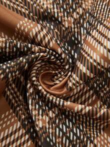 Plus 3pcs Plaid Print Sleep Pants - Multicolor - View 4