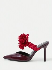 CUCCOO SZL Women's High-heeled Shoes - Burgundy - View 3