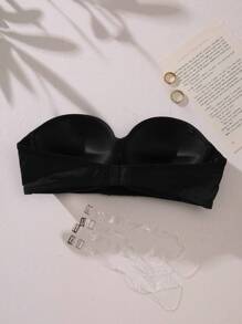 Solid Underwire Bra Strapless Bra