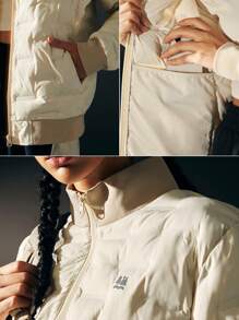 In My Nature 女士棉衣 - 米色 - 查看 5