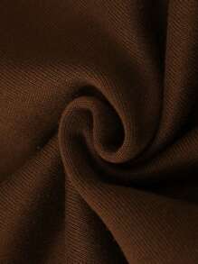 Men's Autumn/Winter Brand Funny Collage Letter Patchwork Hoodie Sweatshirt | Perfect Combination Of Fashion And Function - Brown - View 4