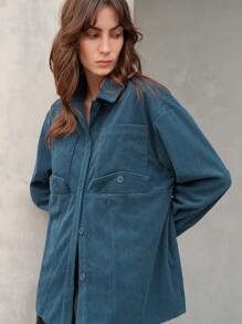 Anewsta Solid Casual Shirt - Blue - View 7