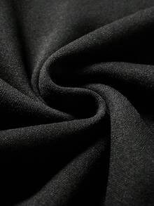 SHEIN Unity 大碼網球圖案運動衫 - 黑色 - 查看 4