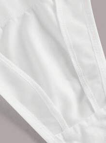 Ocili Bragas tipo tanga de mujer de tela de punto cómoda y casual, de colores variados y con un ligero estiramiento - Multicolor - Ver 6