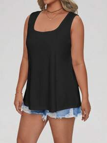 Calvaya Plus Solid Tank Top