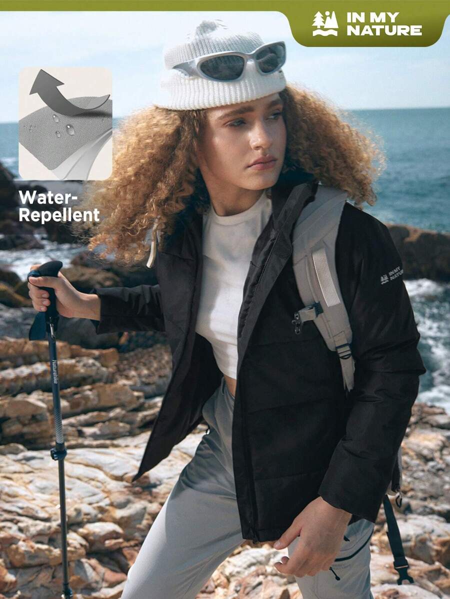 In My Nature 女士棉衣 - 黑色 - 查看 1