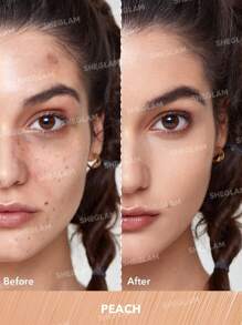SHEGLAM Correcteur De Teint Like Magic-Correcteur De Teint Liquide Couleur PêChe Correcteur De Teint Longue Tenue Couvrance Totale Anti-Cernes Hydratant Toute La JournéE En Apesanteur Anti-Cernes NoëL Hiver Remise De DiplôMe Anniversaire Vacances ÉTé Automne Y2K ÉLéGant Mode Femmes Maquillage CosméTique FêTe Plage Voyage Camping Plein Air ÉCole Campus Excursion Festivals DéCoration Cadeau PréSent Rose Fille Cosplay Meilleur Couleur Charme Ambiance