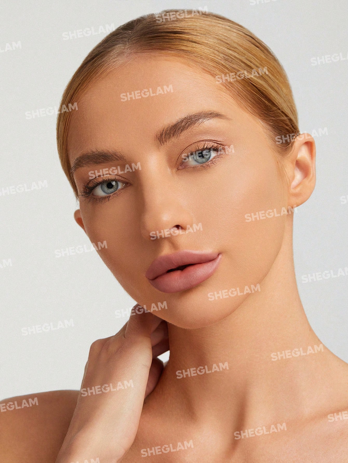 Velvet Veil Oil Control Powder-Nude Pink 5