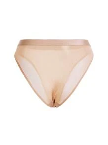 Ocili Paquete de 3 bragas de bikini multicolor de tela de punto cómoda y casual para mujer - Multicolor - Ver 4