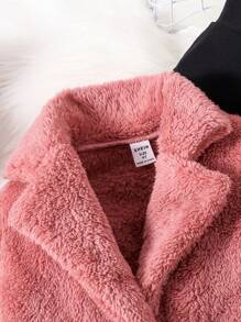 女童(小)兩件套裝 - 粉色 - 查看 5