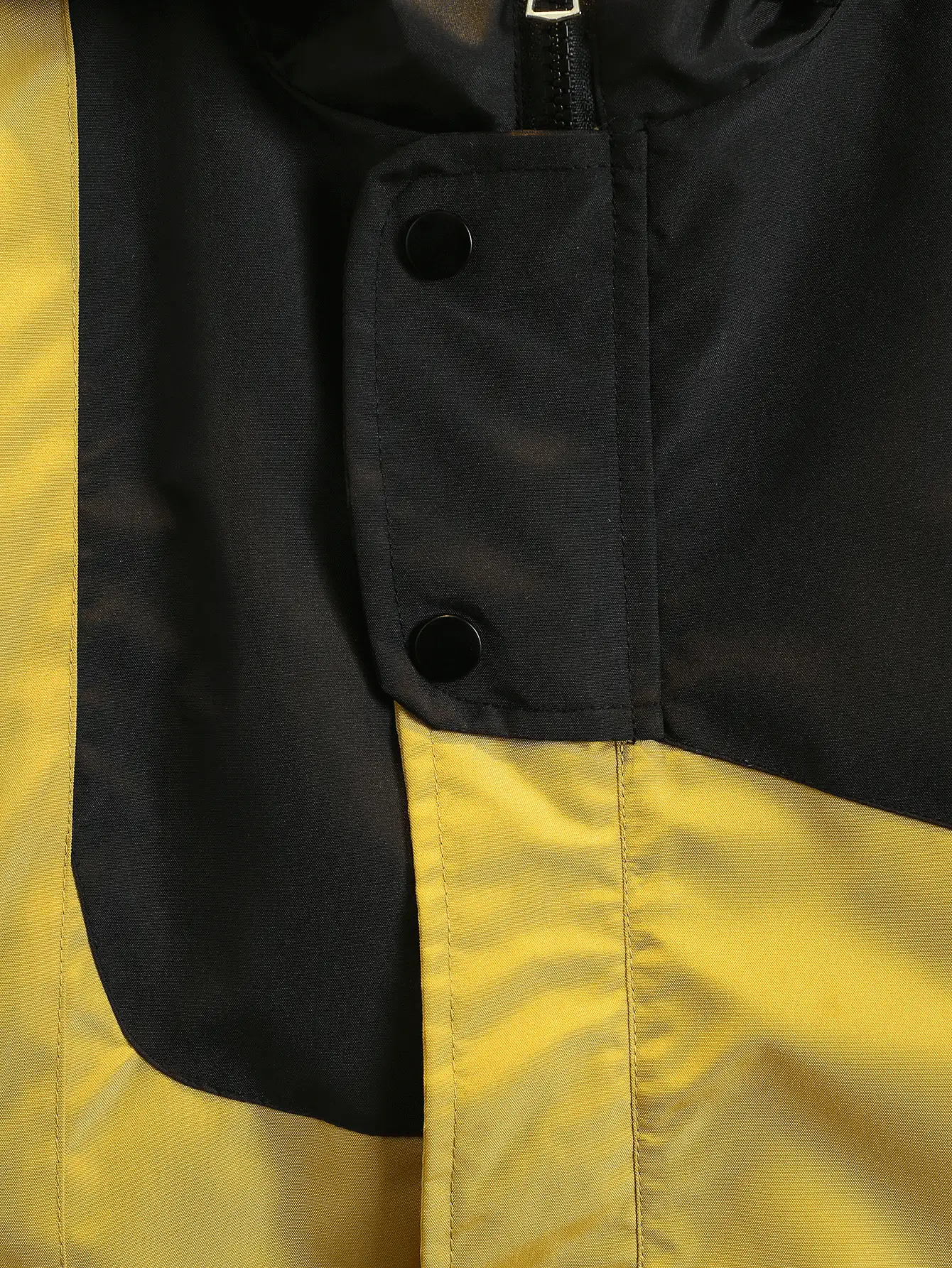 Young Boy Two Tone Hooded Coat - Multicolor - View 7