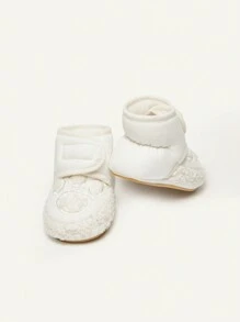 Girls' White Fashionable And Comfortable Casual And Warm Boots - White - View 7