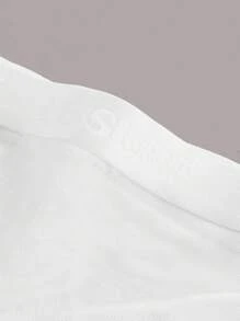 Ocili 3 piezas Calzoncillos cinta con estampado de letra cintura - Multicolor - Ver 11