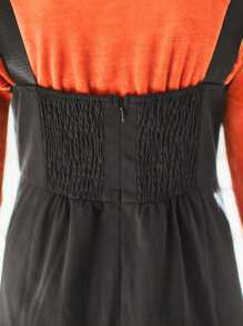 FRIFUL Zip Pocket Overall Dress Without Tee
