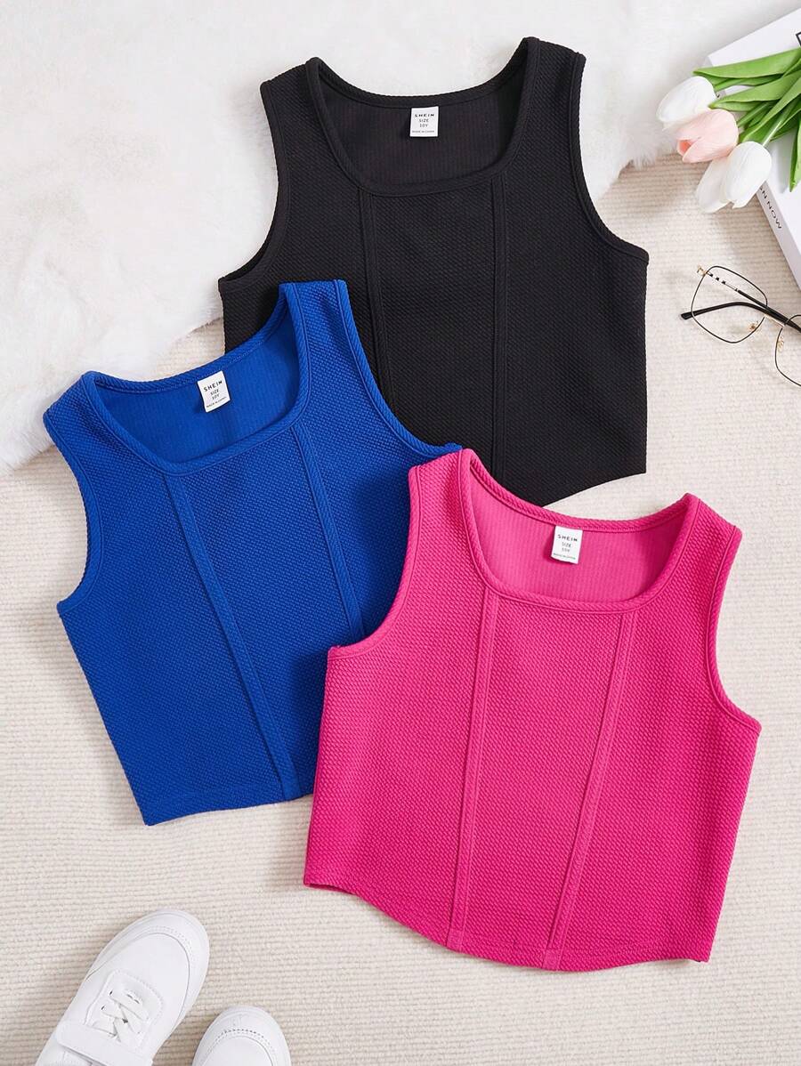 SHEIN CURVE+ Chemise simple à manches chauve-souris à deux tons pour
