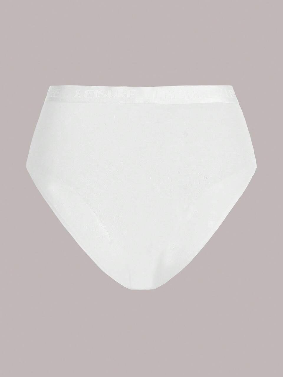 Leisure 3pack Letter Graphic Tape Waist Brief