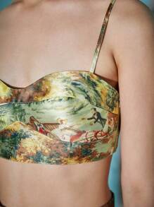 Alice McCall Allover Print Figure Graphic Cami Top