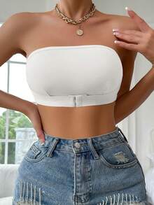 Solid Tube Bra