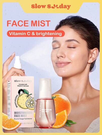 SlowSunday Moisturizing Face Mist, Halloween, Thanksgiving, Christmas, New Year, Christmas Gifts, Thank You Gift, Suitable For Autumn Winter, Fall Care