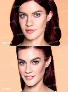 SHEGLAM Full Coverage Foundation Balm Sample-Porcelain Long Lasting Flawless Moisturizing Foundation Oil-Control Color Corrector Concealer Pore-Less Cover Blemish Non-Greasy Non-Caking Smoother-Looking Cream Foundation Brand Beauty Makeup Face Paint Cosmetic For Women Girls Perfect For Fall Winter Ideal For Y2K Fancy Fashion Suitable For Birthday Christmas Present Party Ready Best Color