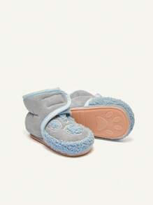 Unisex Kids' Fashionable And Comfortable Warm Boots, Grey - Grey - View 5