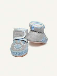 Unisex Kids' Fashionable And Comfortable Warm Boots, Grey - Grey - View 6