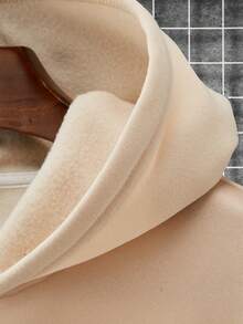 Manfinity Homme Nam áo có mũ Kẻ sọc & Lá thư In Thả vai Áo nỉ - Nhiều màu - Xem 4