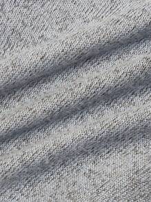 新生嬰兒男童漫畫動物刺繡連帽拉杆袖夾克 - 藍色 - 查看 5