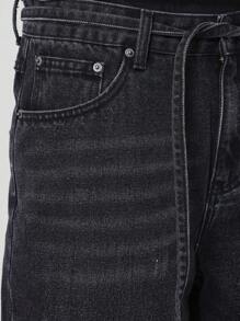 SUMWON 宽松牛仔裤配拉绳